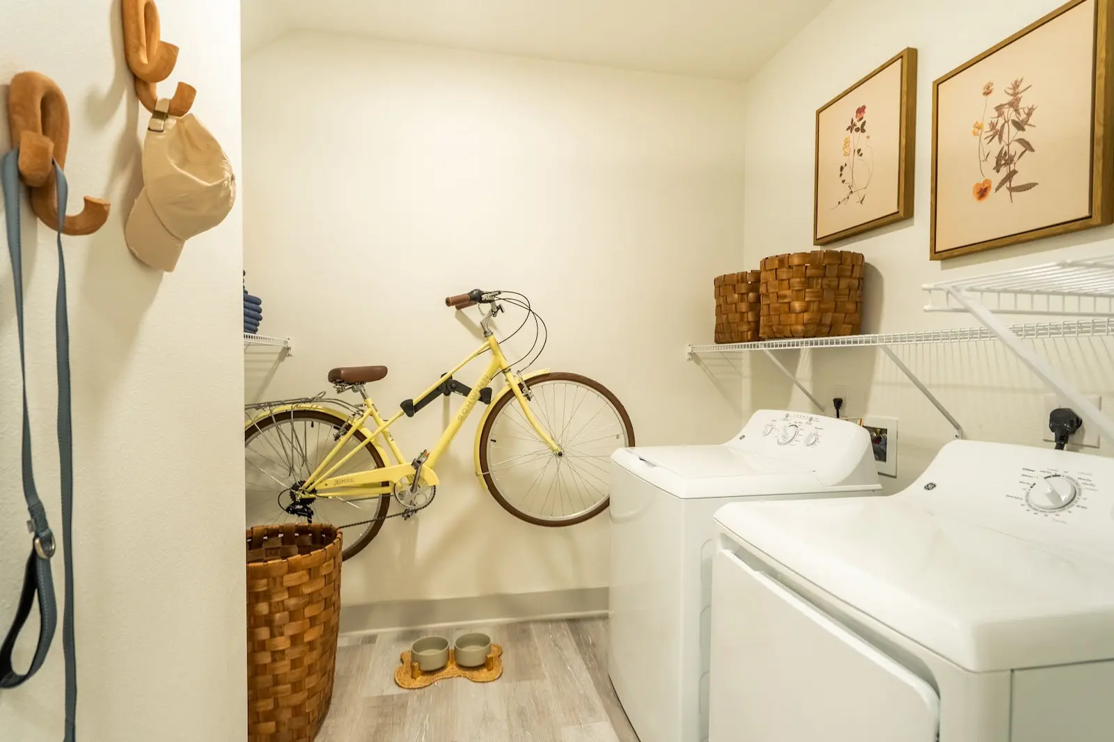 Energy Star full-size washer and dryer at our apartments for rent in Cypress.